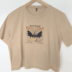 PREVENTA (Leer descripción) - Remera crop bordada Onyx Storm - comprar online