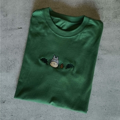 Remera bordada Totoro - comprar online