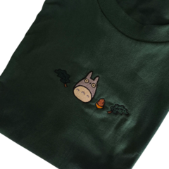 PREVENTA (Leer descripción) - Remera bordada Totoro - comprar online