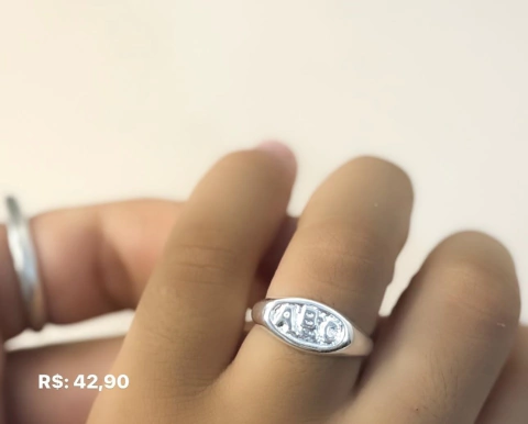 Anel ABC infantil TAM 11