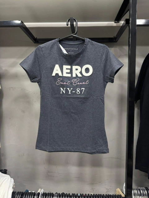 CAMISETA AEROPOSTALE FEMININO BORDADO