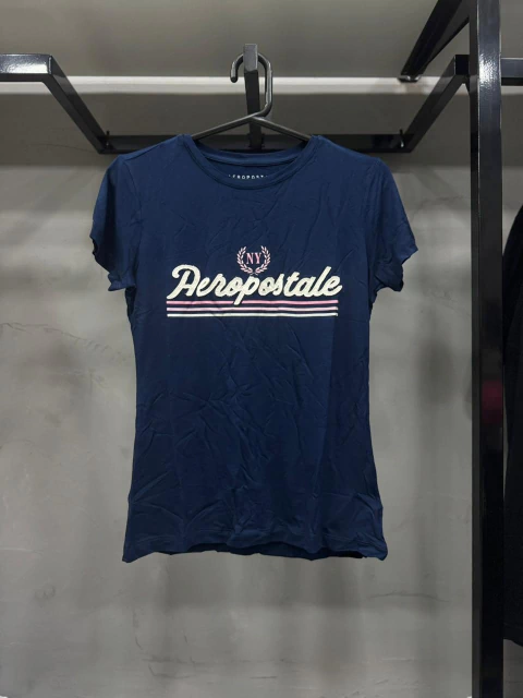 CAMISETA AEROPOSTALE FEMININO BORDADA