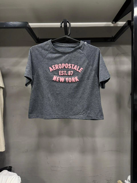 CROPPED AEROPOSTALE FEMININO BORDADO