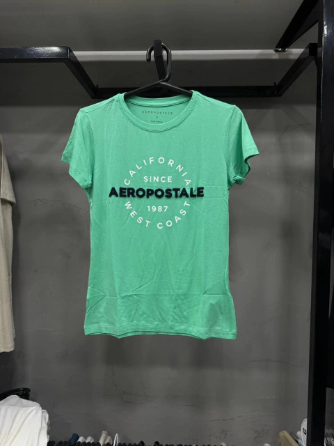CAMISETA AEROPOSTALE FEMININO BORDADA