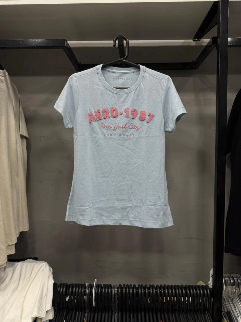 CAMISETA AEROPOSTALE FEMININO BORDADO