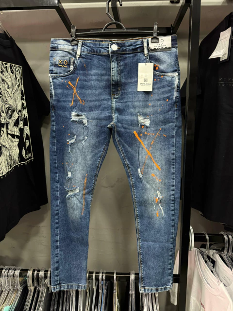 CALÇA JEANS JOGADOR MASC - BROW JEANS