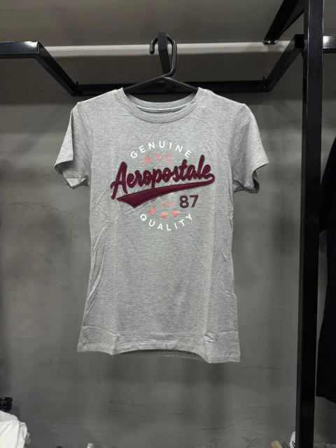 CAMISETA AEROPOSTALE FEMININO BORDADA