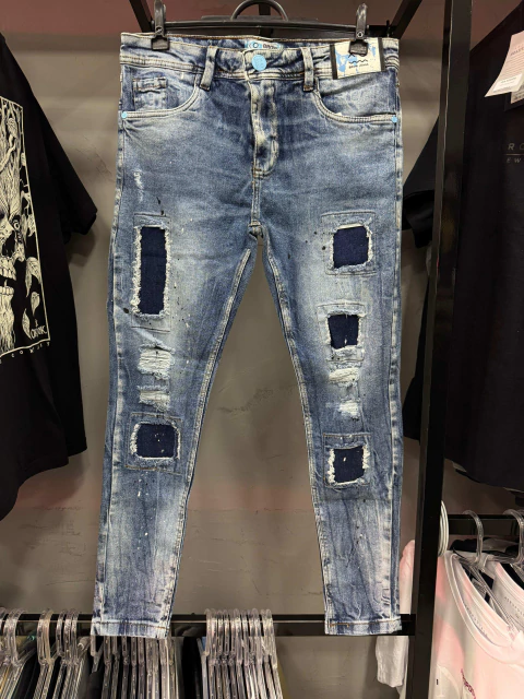 CALÇA JEANS JOGADOR MASC - BROW JEANS
