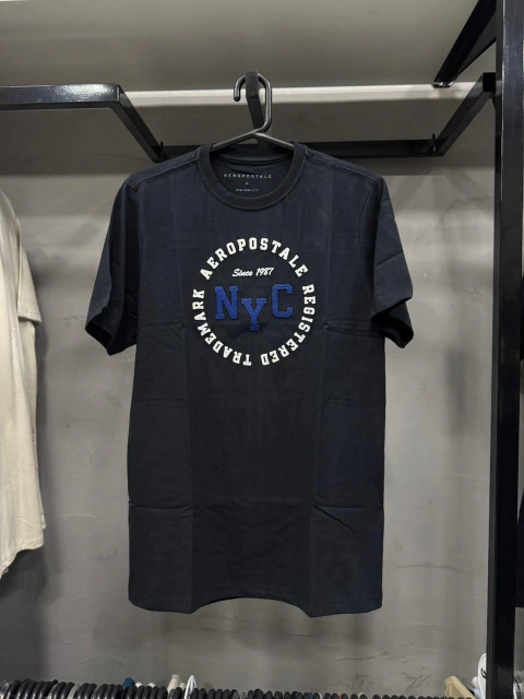 CAMISETA AEROPOSTALE MASCULINA BORDADA