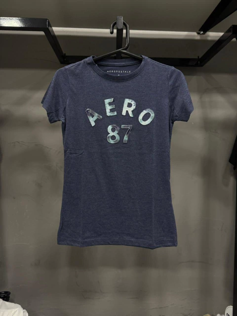 CAMISETA AEROPOSTALE FEMININO BORDADA