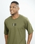 Camiseta Oversized Zeer Verde Militar - ZEER