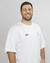 Camiseta Oversized Logo Separada Branca - comprar online