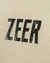 Camiseta Oversized Zeer Bege na internet