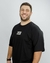 Camiseta Oversized Zeer Preta - ZEER