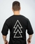 Camiseta Oversized Clássica Preta