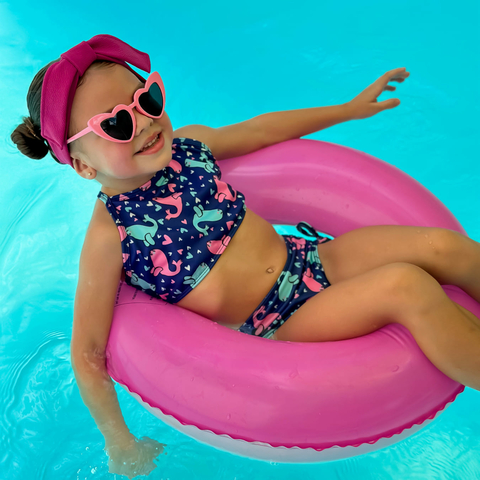 Biquini FPS 50+ Infantil Menina - Leleco Peteleco