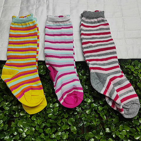 Meia Colorida 3/4 Infantil - Vivantex