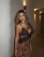 Vestido Brown Print - comprar online