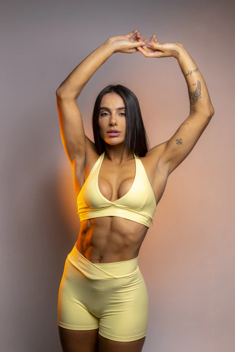 Short Electra Amarelo - comprar online