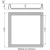Prato de Resina Quad 25 Cimento - comprar online