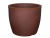 Vaso Liso Redondo 42 Aço Corten - Japi