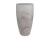 Vaso Conico Slim Liso 33 Cimento Queimado