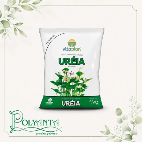 Ureia Granulada 1kg – Fertilizante Nitrogenado para Plantas e Jardins