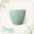 Cachepô Ceramico Hamburgo Verde 16