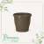 Vaso de Plástico Red Primavera 06 Marrom Avelã - Nutriplan