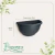 Vaso de Parede Plástico Médio Preto - Nutriplan - comprar online