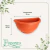 Vaso de Parede Plástico Pequeno Cerâmica - Nutriplan - comprar online