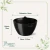 Cachepô Elegance Cuia 01 Preto Onix - comprar online