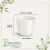 Cachepô Elegance Redondo 02 Branco - comprar online