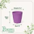 Vaso de Plástico Red Aquarela 02,5 Roxo Amora - Nutriplan - comprar online