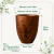 Vaso Concept Conico Aço Corten N1 - Japi - comprar online