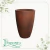 Vaso Liso Conico 38 Aço Corten