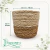 Cachepo Jessore 16cm Palha Natural - comprar online