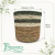 Cachepo Barisal 18cm Palha Natural - comprar online
