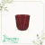 Cachepot N12 Canelado Bordo
