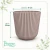 Cachepot N17 Canelado Rose - comprar online