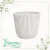 Cachepot N24 Canelado Branco