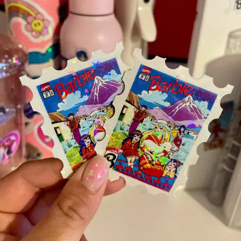 Barbie en la montaña