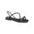 SANDALIA MOLECA NOS STRASS PRETA 5462.130