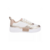 TENIS PAMPILI LIRIAH BRANCO / DOURADO 557.040