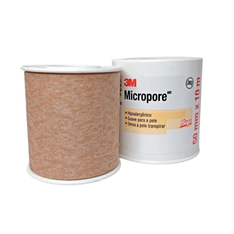 Micropore 5cm x 10m Bege - 3M
