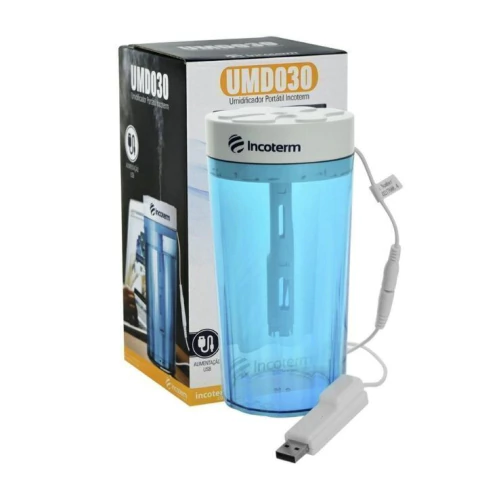 Umidifcador Portátil UMD030 Azul - Incoterm