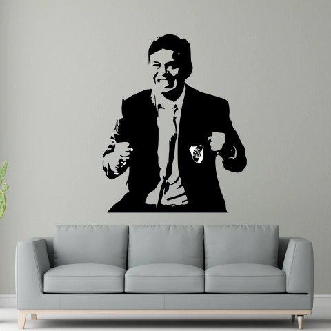 VINILO DE CORTE FUTBOL GALLARDO RIVER