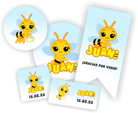 KIT CANDY BAR ABEJITA CHIQUITITA PLIM PLIM 00 - comprar online