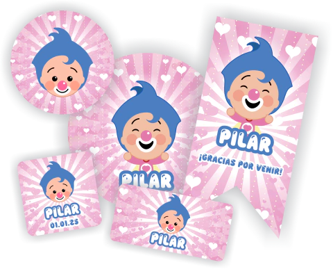 KIT CANDY BAR PLIM PLIM PASTEL - comprar online