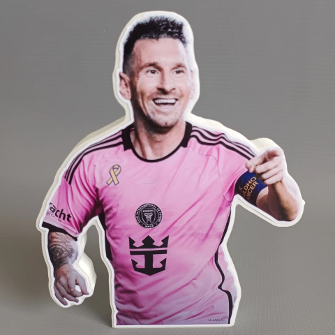 Silueta Corporea Cumpleaños Candy Bar Messi Inter Miami